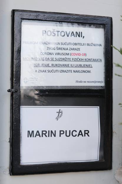 Obitelj, prijatelji  i suradnici ispratili su Marina Pucara