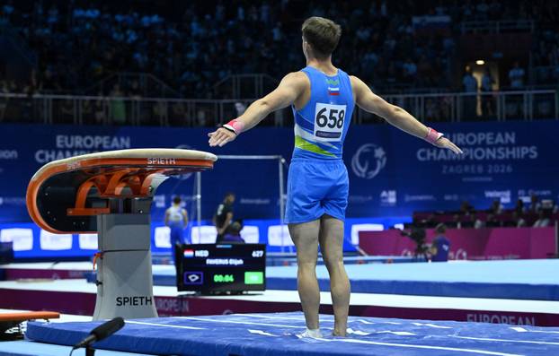 Zagreb: Europsko prvenstvo u muškoj sportskoj gimnastici