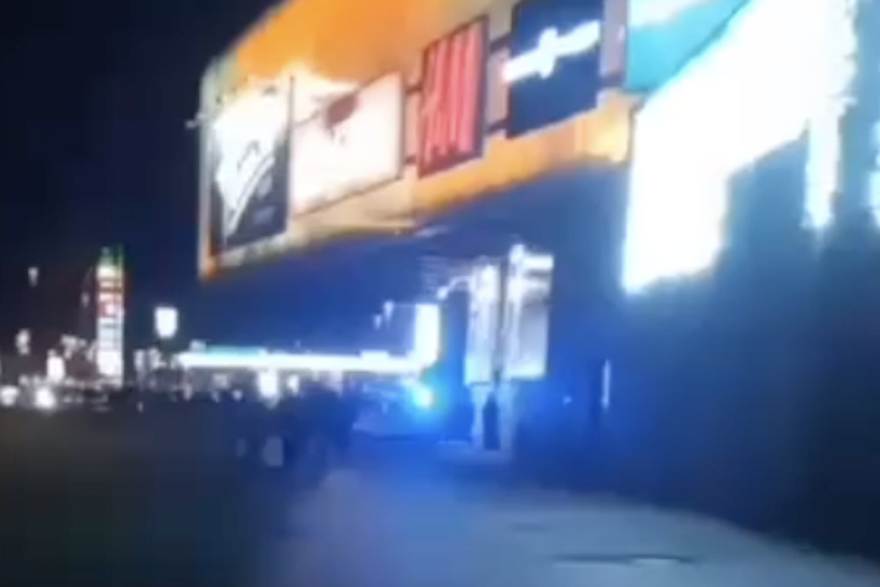 Policija kod shopping centra Lumini kod Vara&zcaron;dina