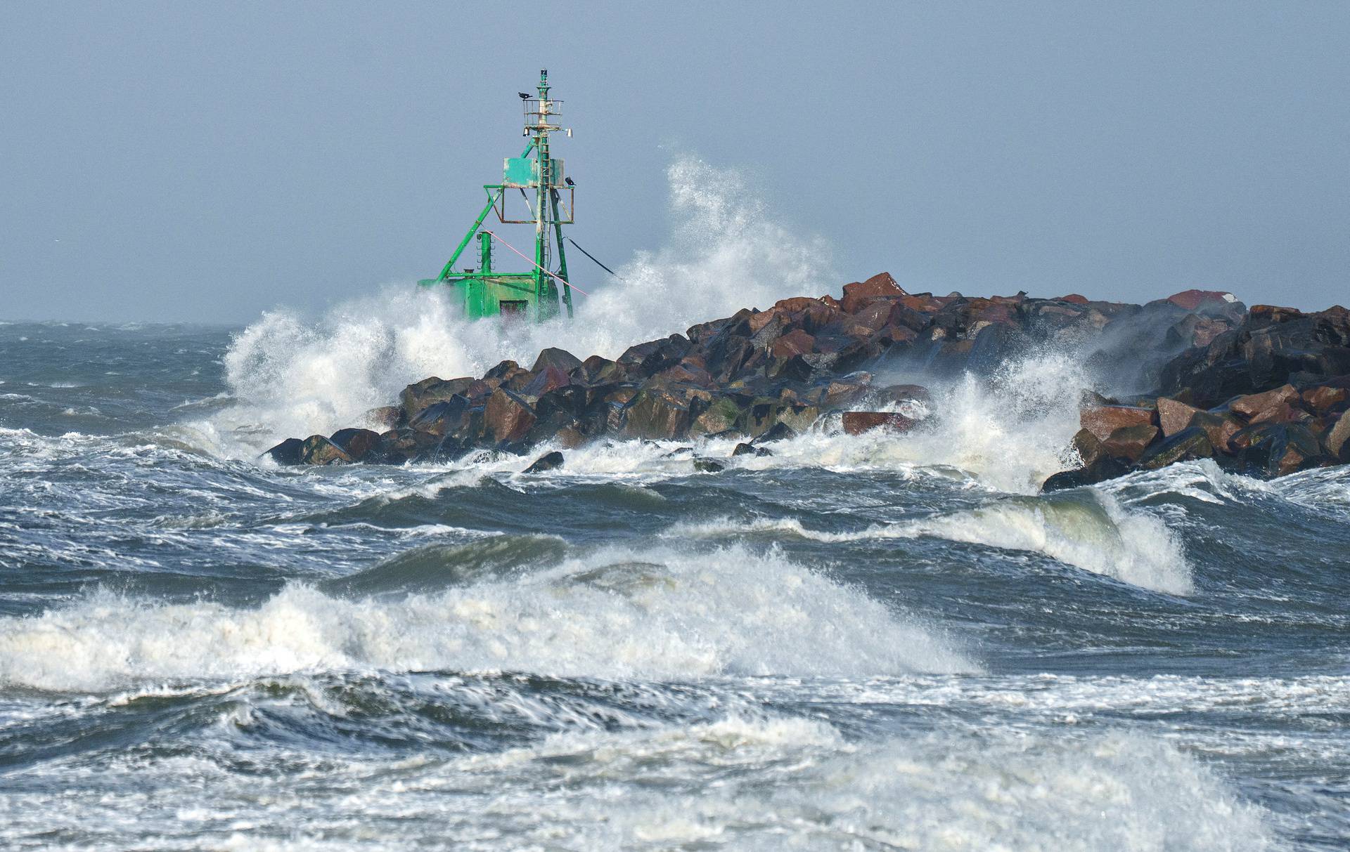 Storm Otto in Northern Jutland