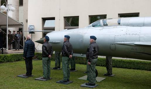 Perešinov MiG-21 ispred MORH-a do Dana državnosti