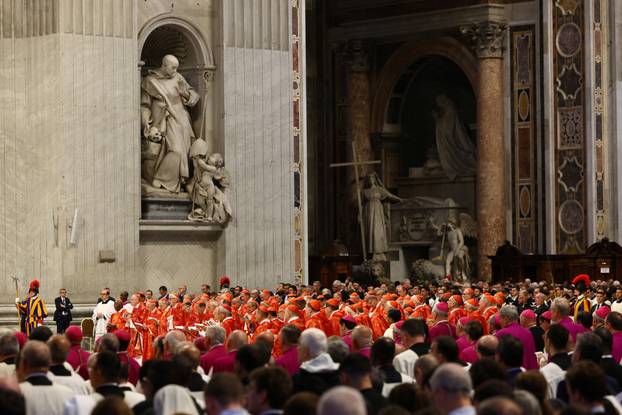 Conclave to elect the new pope, at the Vatican