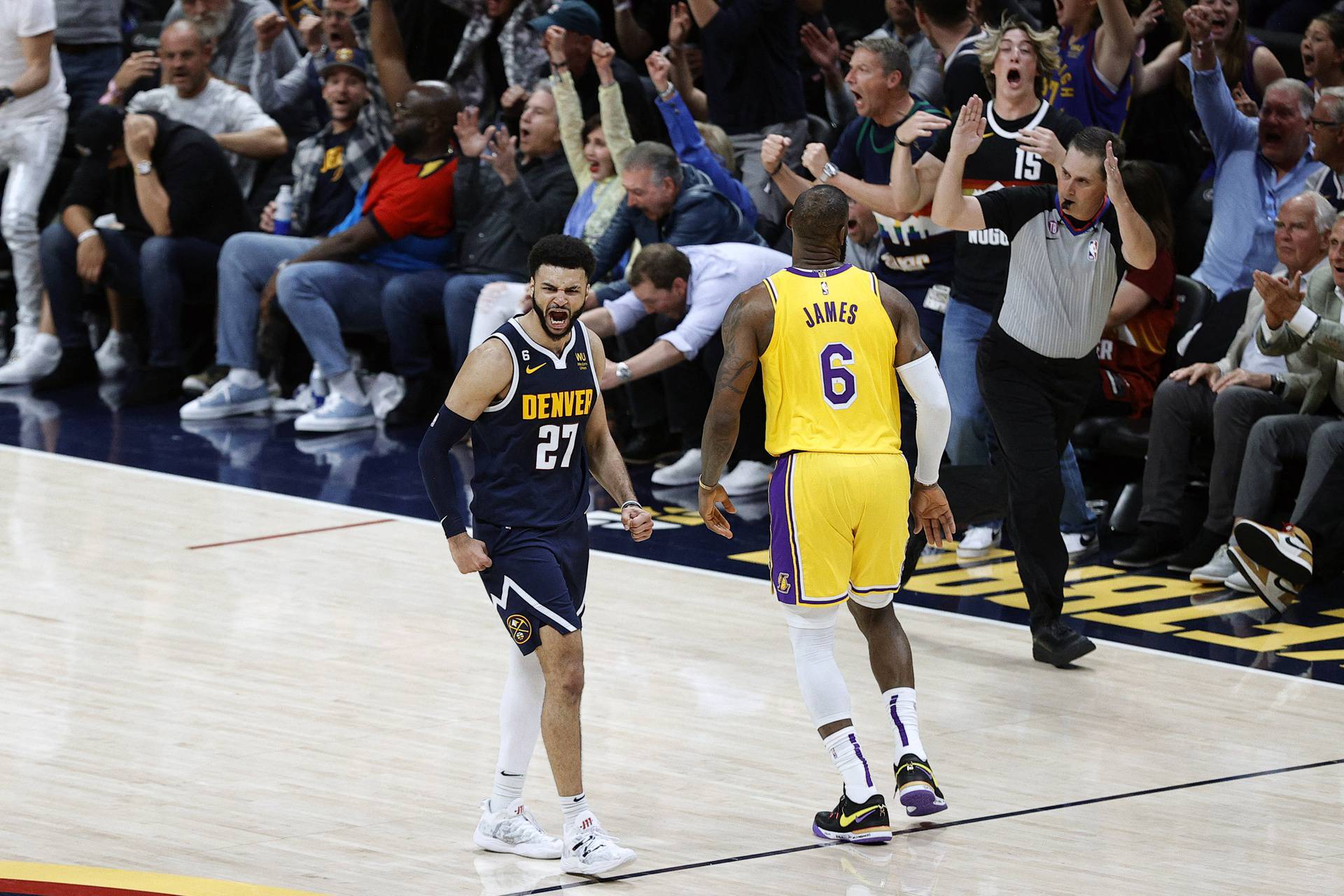 NBA: Playoffs-Los Angeles Lakers at Denver Nuggets