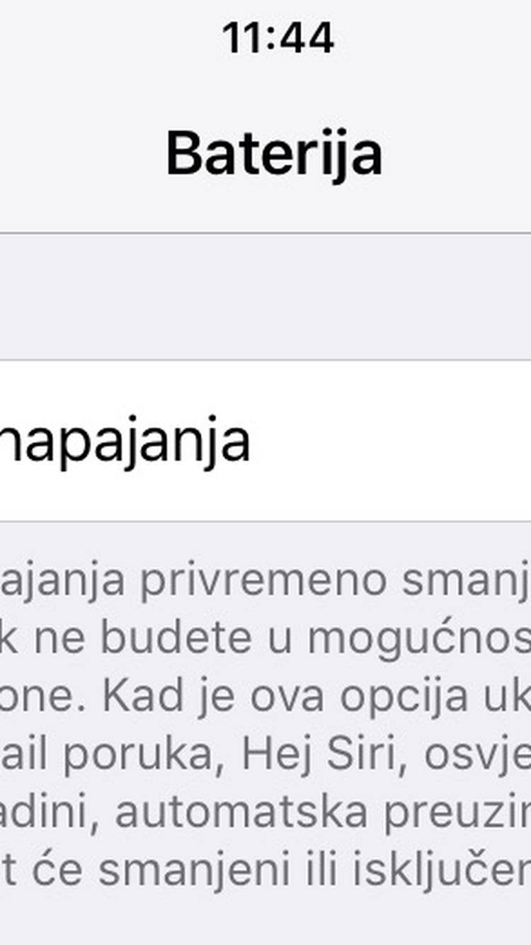 Zašto je baterija na iPhoneu žute boje i kako to promijeniti?