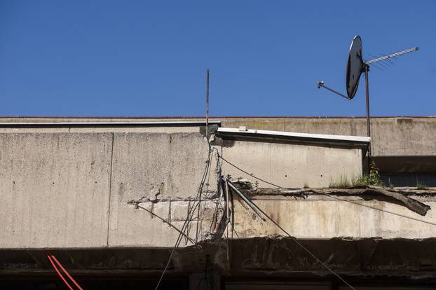 Sarajevo: Tijekom vikenda urušio se dio krova kultne dvorane Skenderija