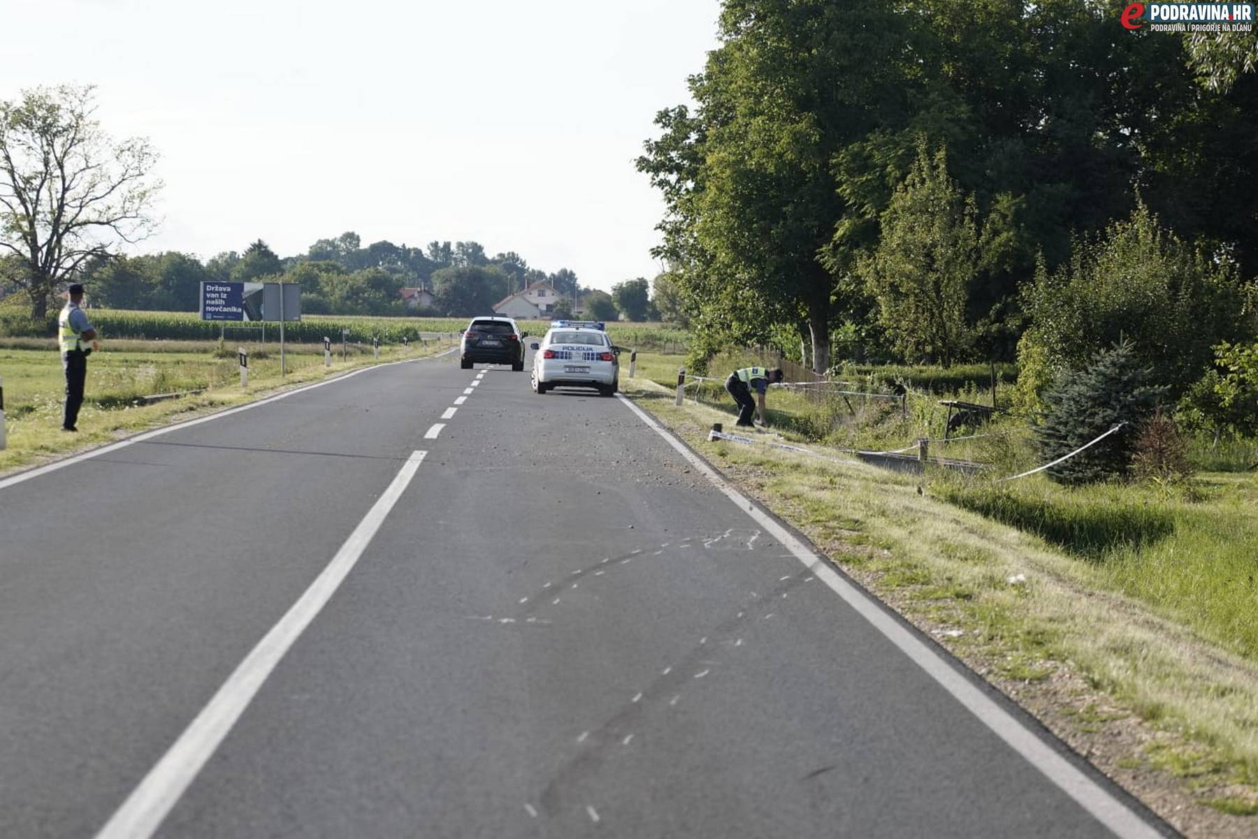 Motociklist koji je poginuo kod Đurđevca nije imao vozačku