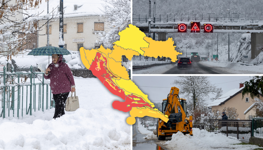 Snijeg izazvao velike probleme u prometu, bus zapeo na Macoli: ‘Tu smo četiri sata!‘