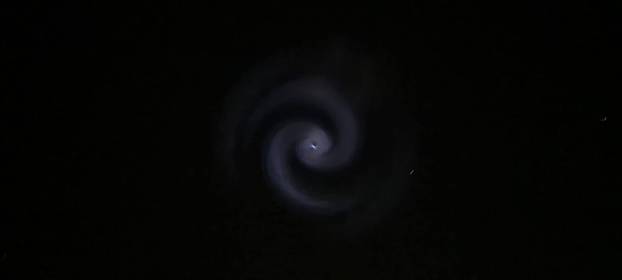 100 slika spiralnog fenomena na nebu koji je šokirao Hrvate