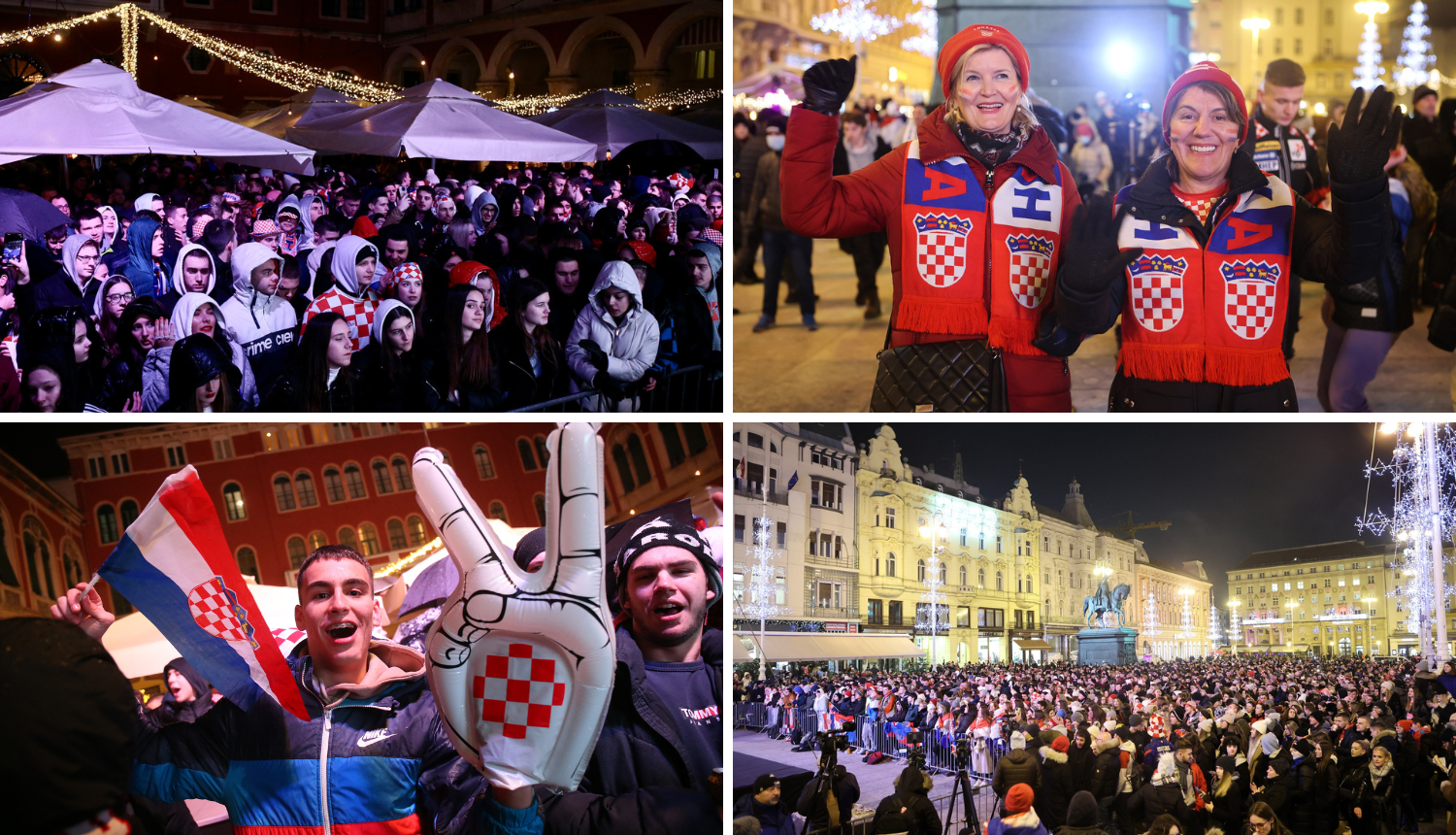 FOTO Argentinci dobili, navijači diljem Hrvatske razočarani