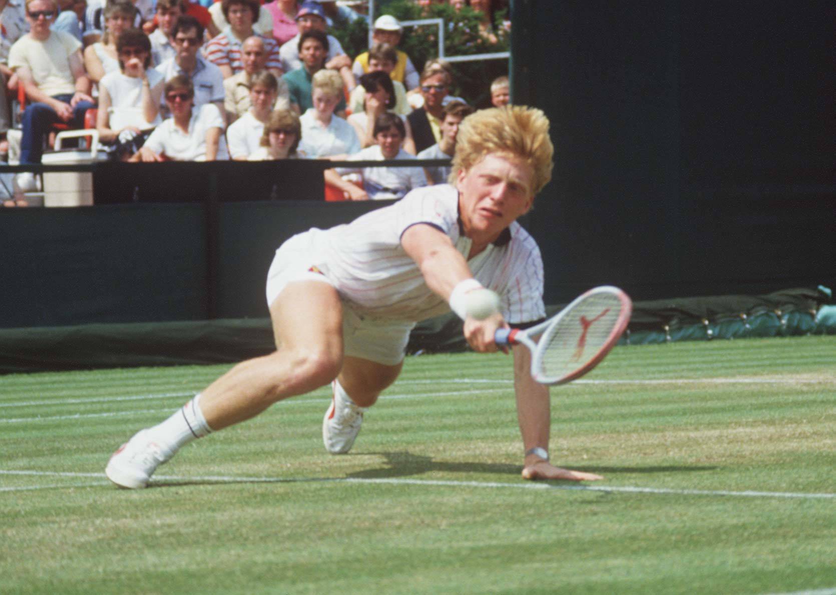 Tennis: Boris Becker wins Wimbledon  1985