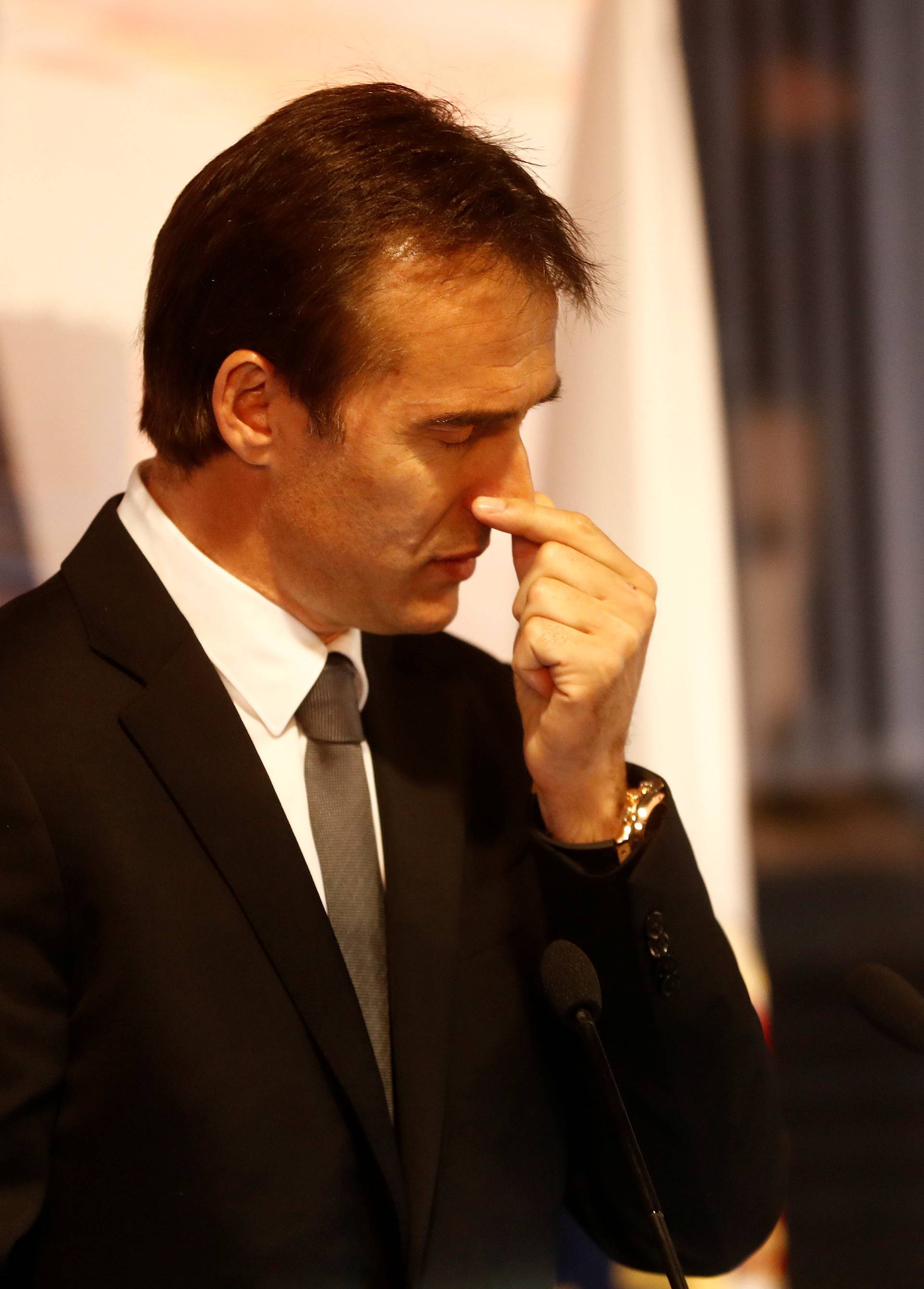 Real Madrid present new coach Julen Lopetegui