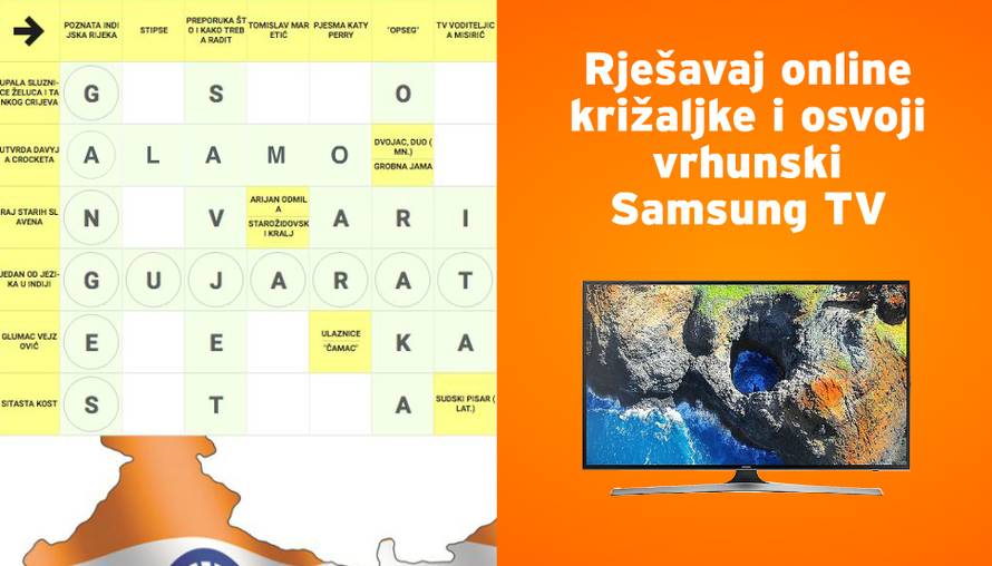 Bildaj sive stanice uz križaljke i osvoji vrhunski Samsung TV!