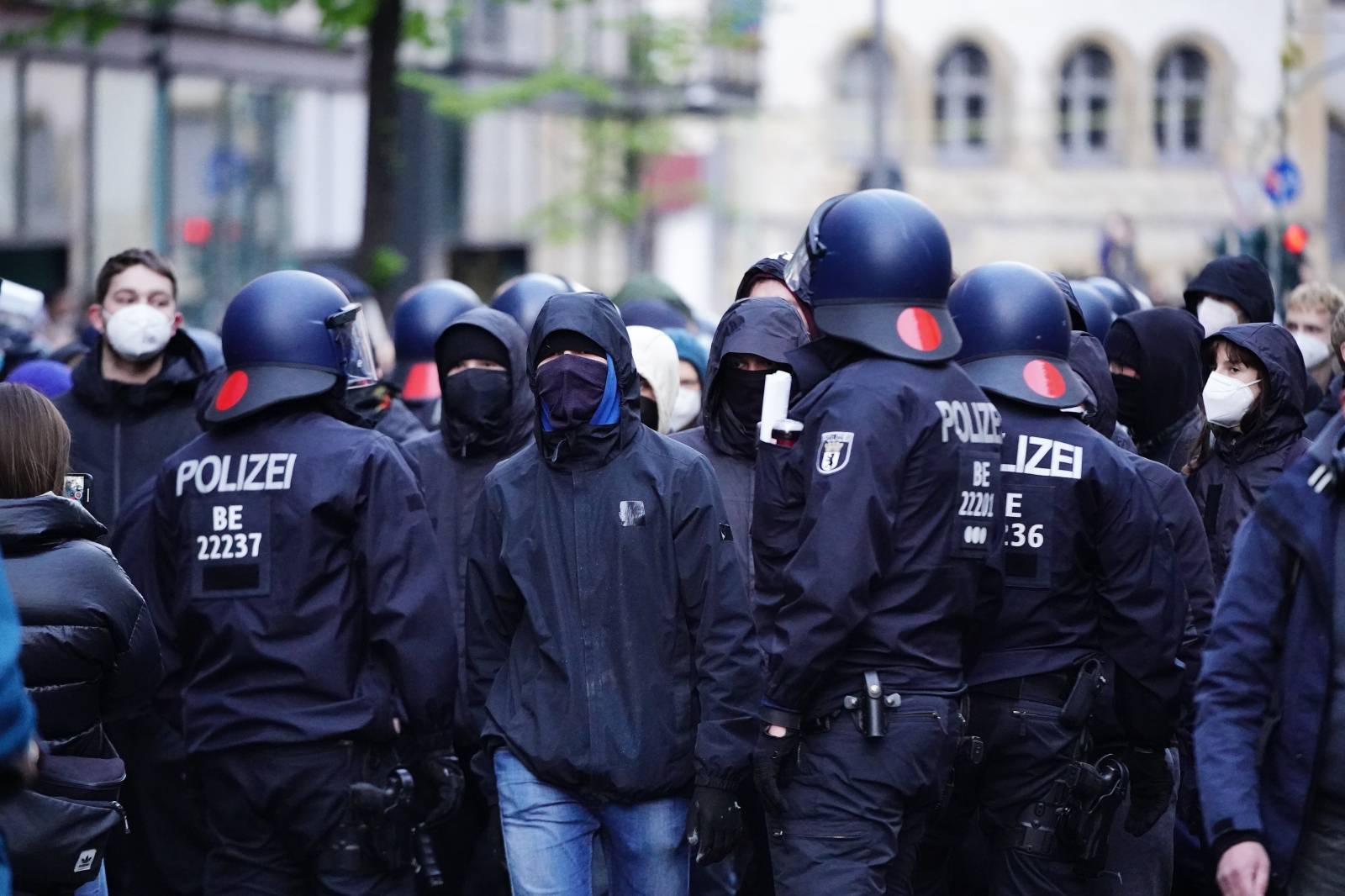 1. May - Demonstrations - Berlin
