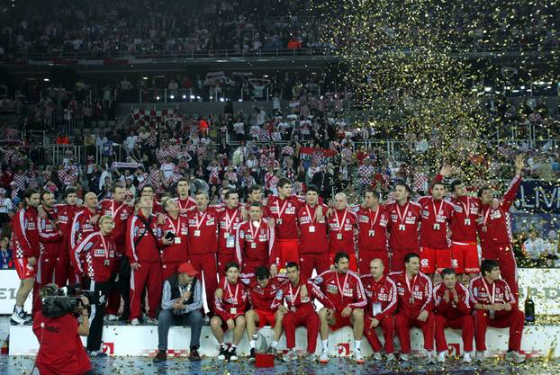 ARHIVA - Zagreb: SP 2009. Ceremonija dodjele medalja