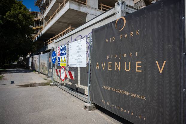 Zagreb: Gradilište i zgrada Projekt Avenue V, 