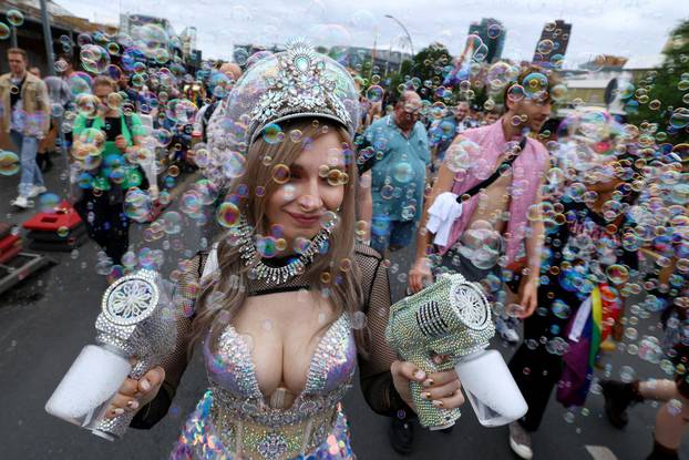 Christopher Street Day LGBTQ+ Pride march, in Berlin