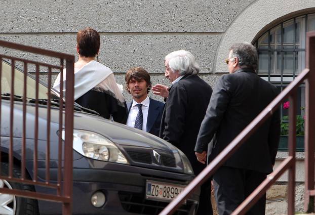 ARHIVA - 2010. Zagreb: Leonarda i Zvonimir Boban krstili svoju k?erkicu Ružu