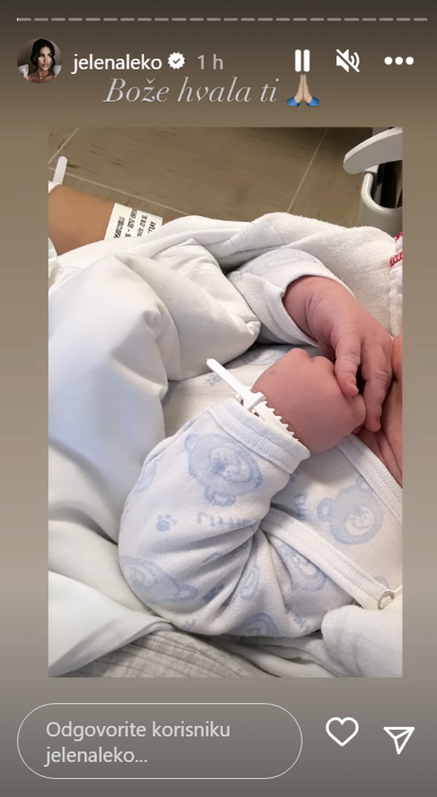 Sestra Jerka Leke postala je mama: Sinu je dala rijetko ime