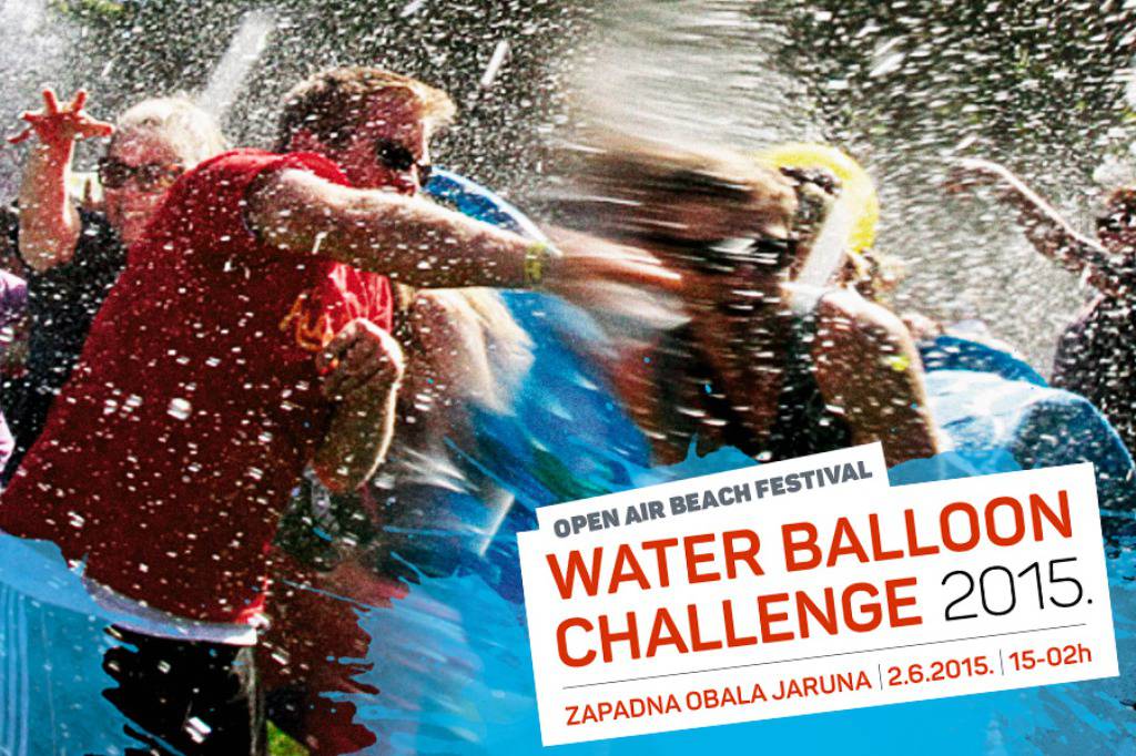 Sve je spremno za prvi Water Balloon Challenge u Hrvatskoj!