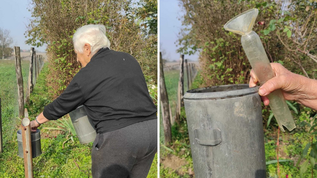 Baki (81) iz Ždralova ukradena kišomjerna postaja: 'Količinu oborina mjerim već 41 godinu'