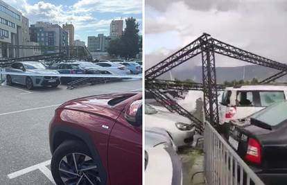 Strašno nevrijeme poharalo je Split: 'Pala  konstrukcija Ultre!' Organizatori se kratko oglasili