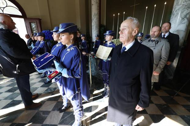 Zagreb: Odavanje počasti Miroslavu Ćiri Blaževiću na Mirogoju