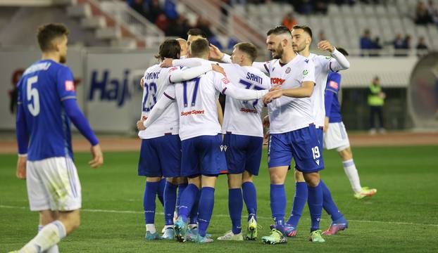 Split: S 4:0 Hajduk uvjerljivo pobijedio Lokomotivu