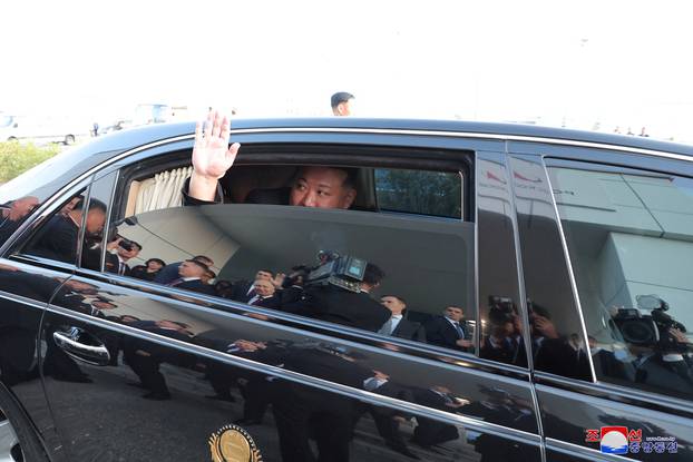 North Korean leader Kim Jong Un meets with Russia's President Vladimir Putin