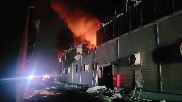 Taiwan golf factory fire