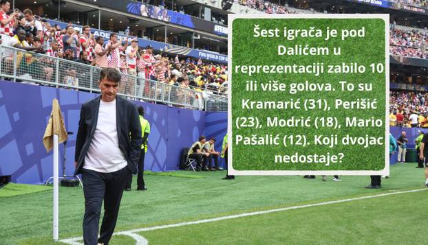 FOTO-KVIZ Dalić i 'Vatreni': Tko može odgovoriti točno na svih 10 pitanja? Neće biti lagano...