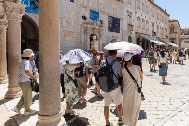 Dubrovnik: Toplinski val i visoke temperature na jugu Hrvatske