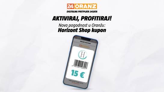 Zgrabi Oranž za samo 7 eura i uzmi 20 € na Woltu te 15 € na Horizont Shopu! Ni to nije sve!