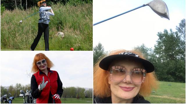 Omiljeni sport: Josipa Lisac i nakon 14 godina vjerna golfu