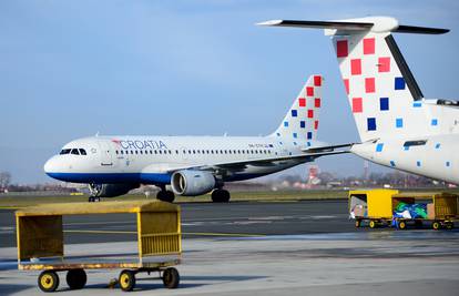Croatia Airlines zbog kašnjenja lani platio 9,6 milijuna kuna