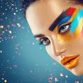 Kreativan make-up: Predivna stilska igra pojačana laticama