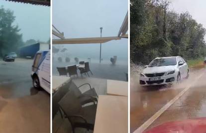 U Istri palo i 100 litara kiše, u Poreču imali 30 intervencija, DHMZ šalje novo upozorenje