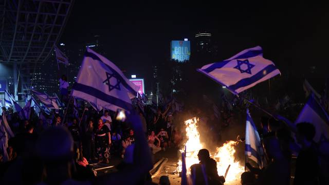 Anti-government protest in Israel