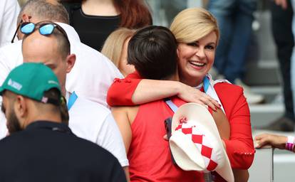 FOTO Poznati na finalu: Kolinda opet bodri Donnu, tu je i Majoli. Meč gledao i predsjednik HNS-a