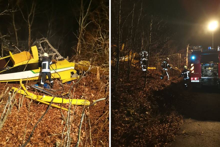 Turski airtractor pronašli kraj Senja u plamenu. Našli i tijelo pilota. Drugi je sletio na Krk