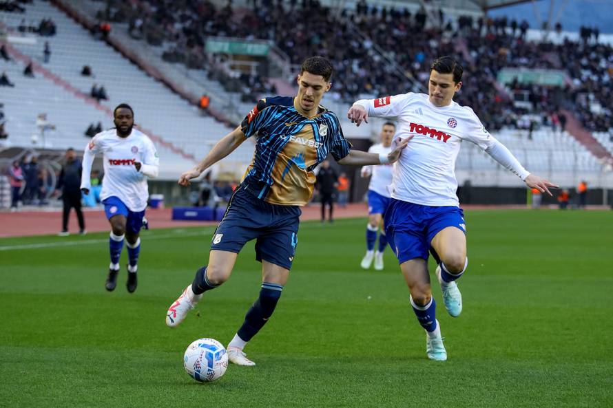 Split: Hajduk i Rijeka sastali se u četvrtfinalu Hrvatskog nogometnog kupa