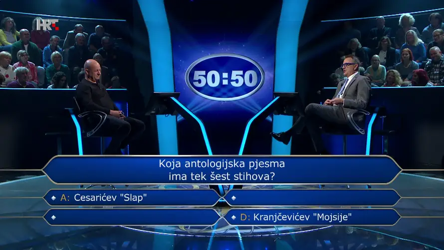 Josipa u 'Milijunašu' ispala na pitanju o gen Z glumici. Znate li vi kako glasi točan odgovor?