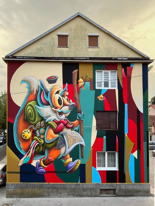 FOTO Grad pretvoren u galeriju: Pogledajte predivne murale na kućama i zgradama u Čačku