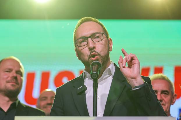 Tomašević održao pobjednički govor