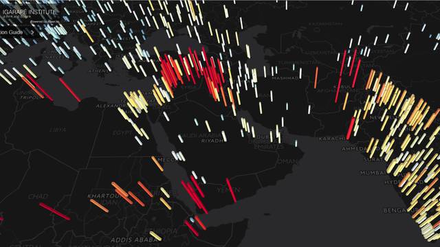Napravio kartu koja prikazuje kojim gradovima prijeti raspad