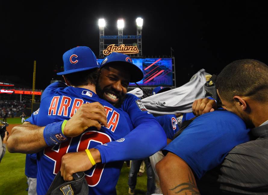 MLB: World Series-Chicago Cubs at Cleveland Indians