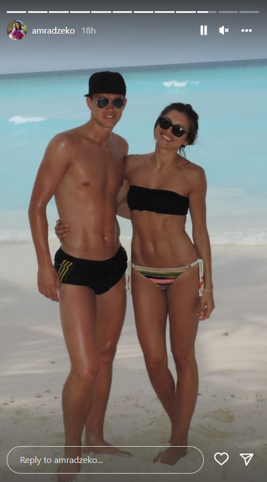 Amra i Edin Džeko proslavili 11. godišnjicu veze i podijelili niz dosad neviđenih starih fotki