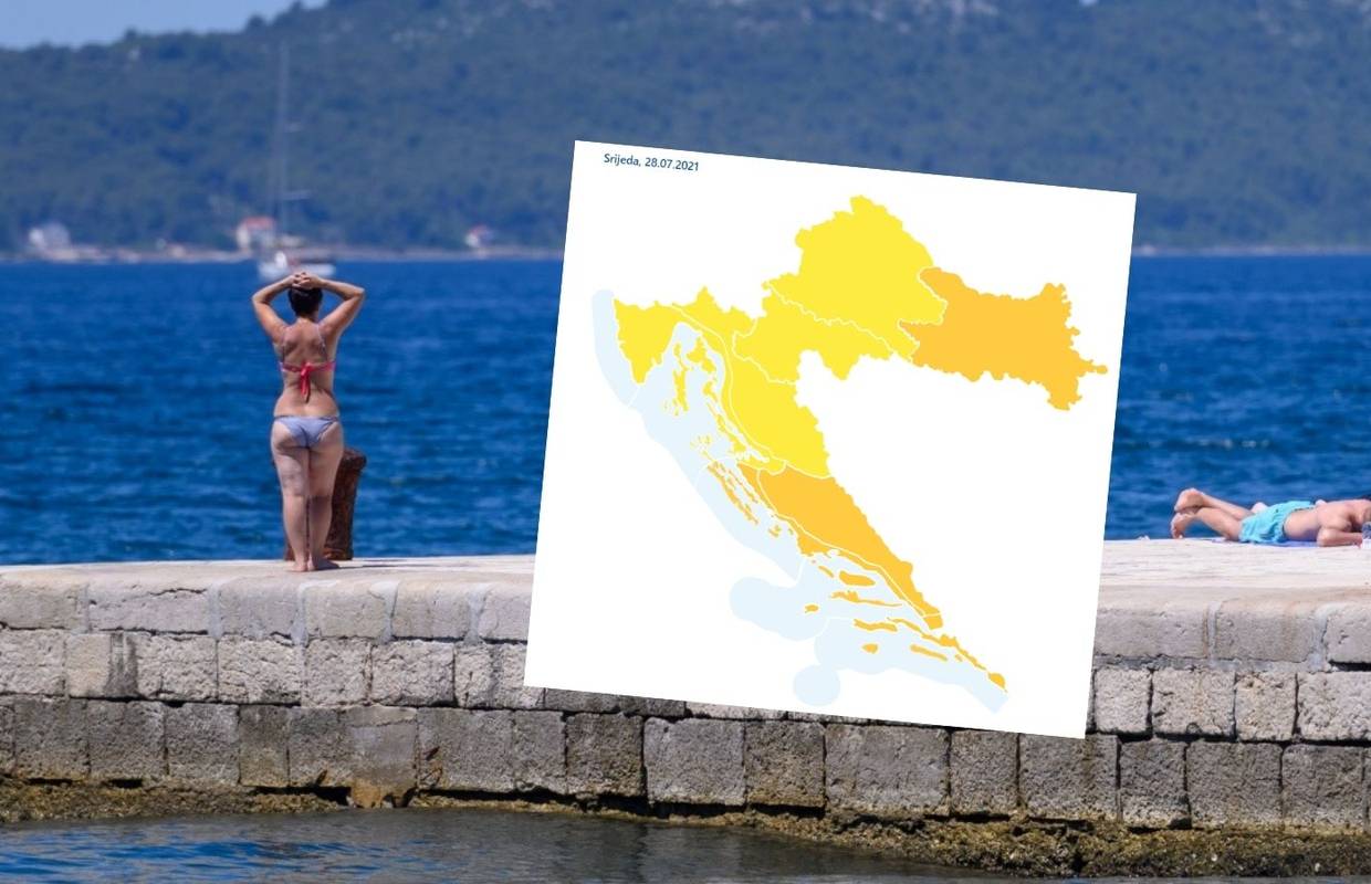 Temperature rastu: Danas će biti i do 37 stupnjeva, na snazi i meteoalarm zbog velike vrućine