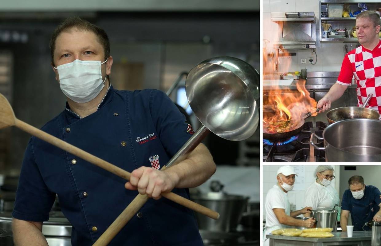 Kuhao je Vatrenima, a sad je šef kuhinje u KBC Osijek: 'Želim podići kvalitetu bolničke hrane'