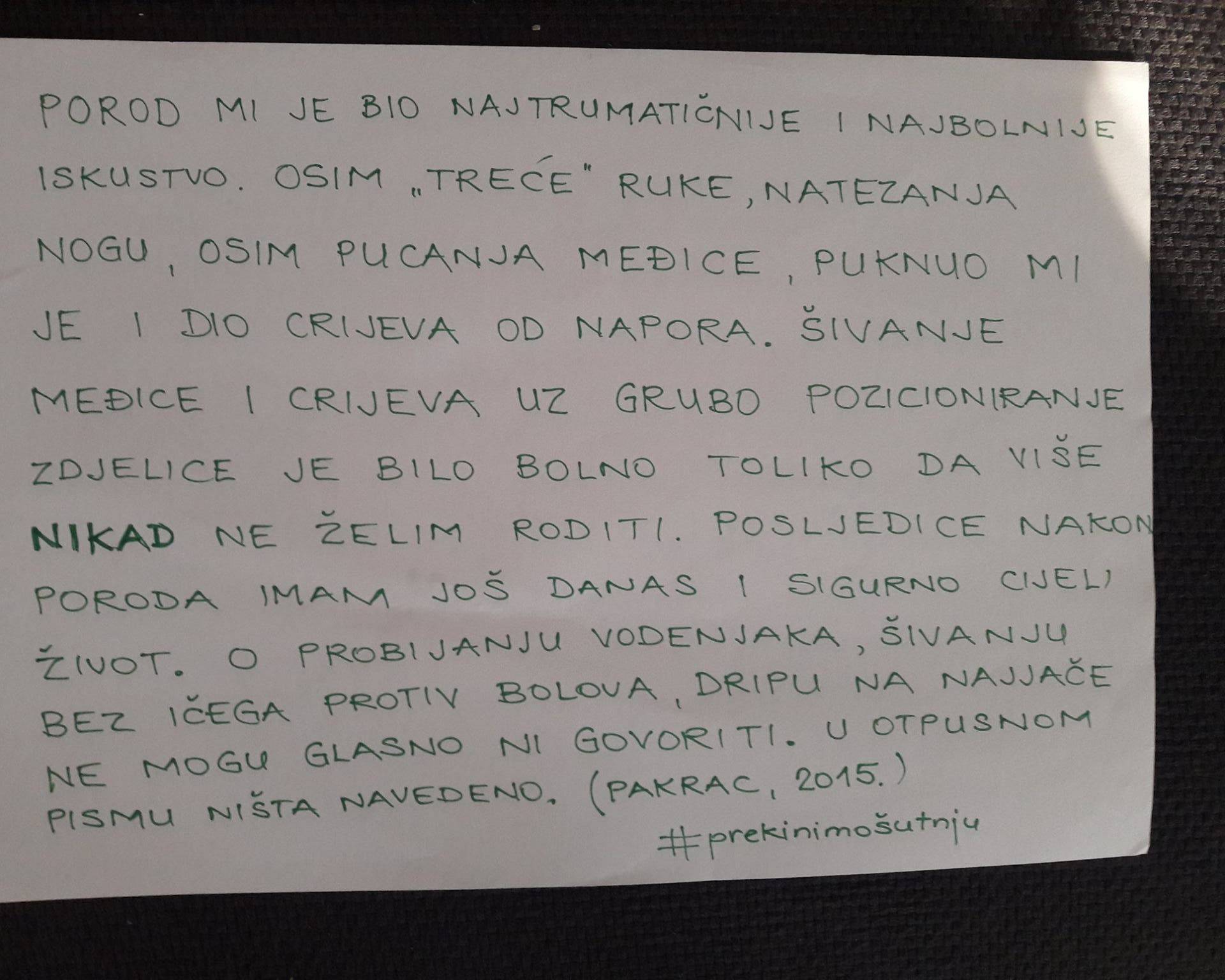 'Meni su na živo rezali tkivo i mišić, taj zvuk neću  zaboraviti'