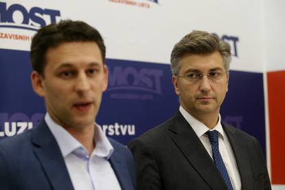 Plenković: Na stolu je i opcija bez Mosta, ali to nije prioritet